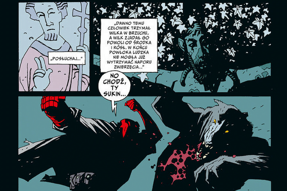 Hellboy tom 2: Spętana trumna. Prawa ręka zniszczenia