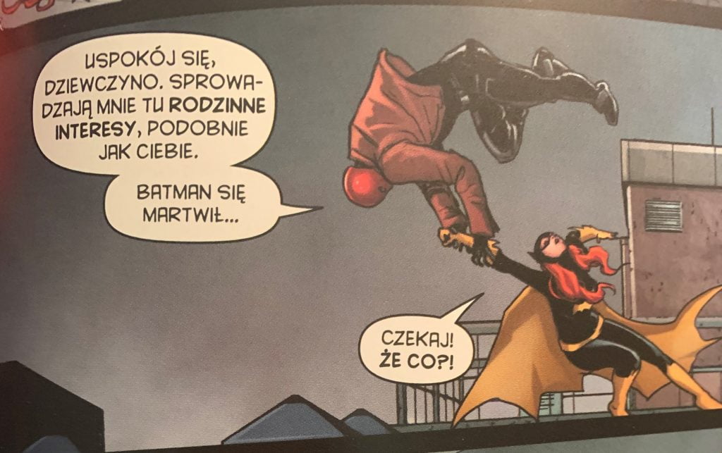 Red Hood i Batgirl wspólne śledztwo