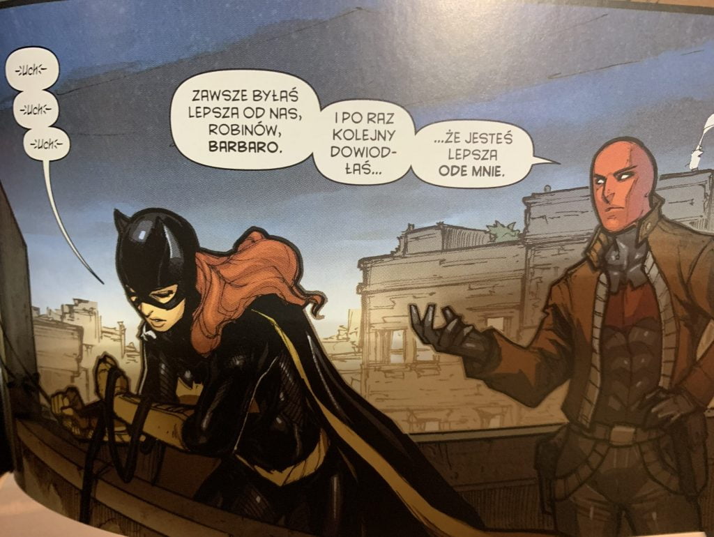 Red Hood usowadnia Batgirl ze to ona jest najlepsza